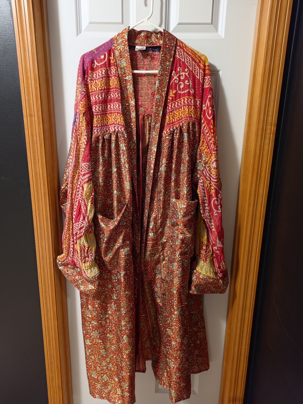 Bohemian Floral Kimono Robe